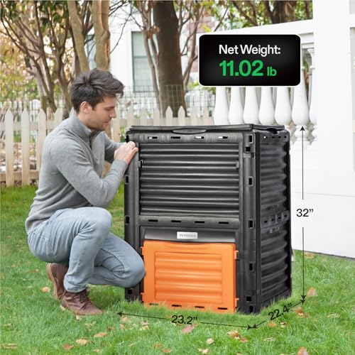 18.5 Gallon Heavy-Duty Compost Tumbler K83315