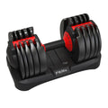 Adjustable Dumbbell 5-52.5 lbs Black O682