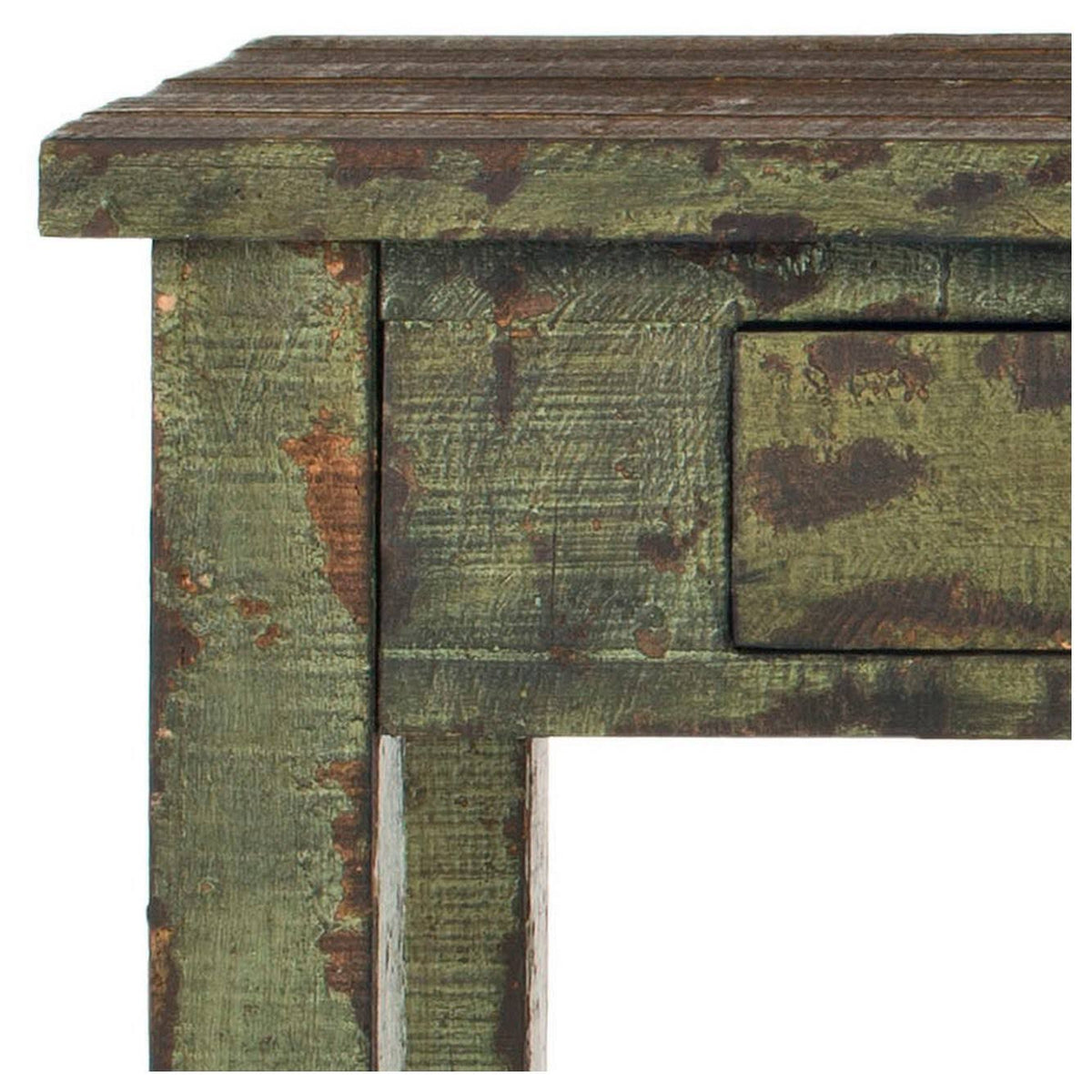 Antique Green Console U707701