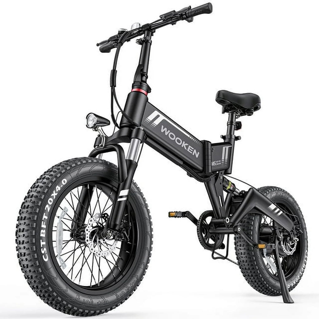 20''X4.0 Fat Tire 500W 20MPH Foldable Electric Bike O227