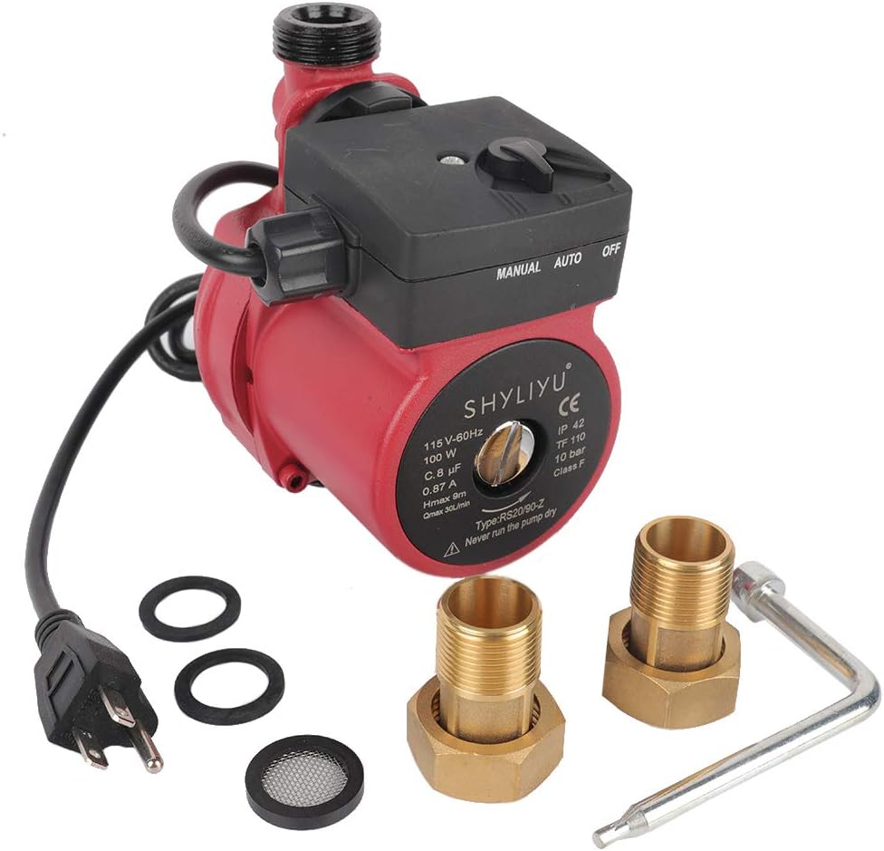 115V/60Hz 1 inch Cast Iron Pressure Booster Pump A936