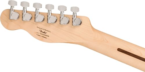 Arctic White Electric Guitar with Maple Fingerboard B7612