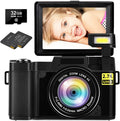2.7K 30MP Full HD Digital Camera with Retractable Flash and 3 Inch Flip Screen Z8809