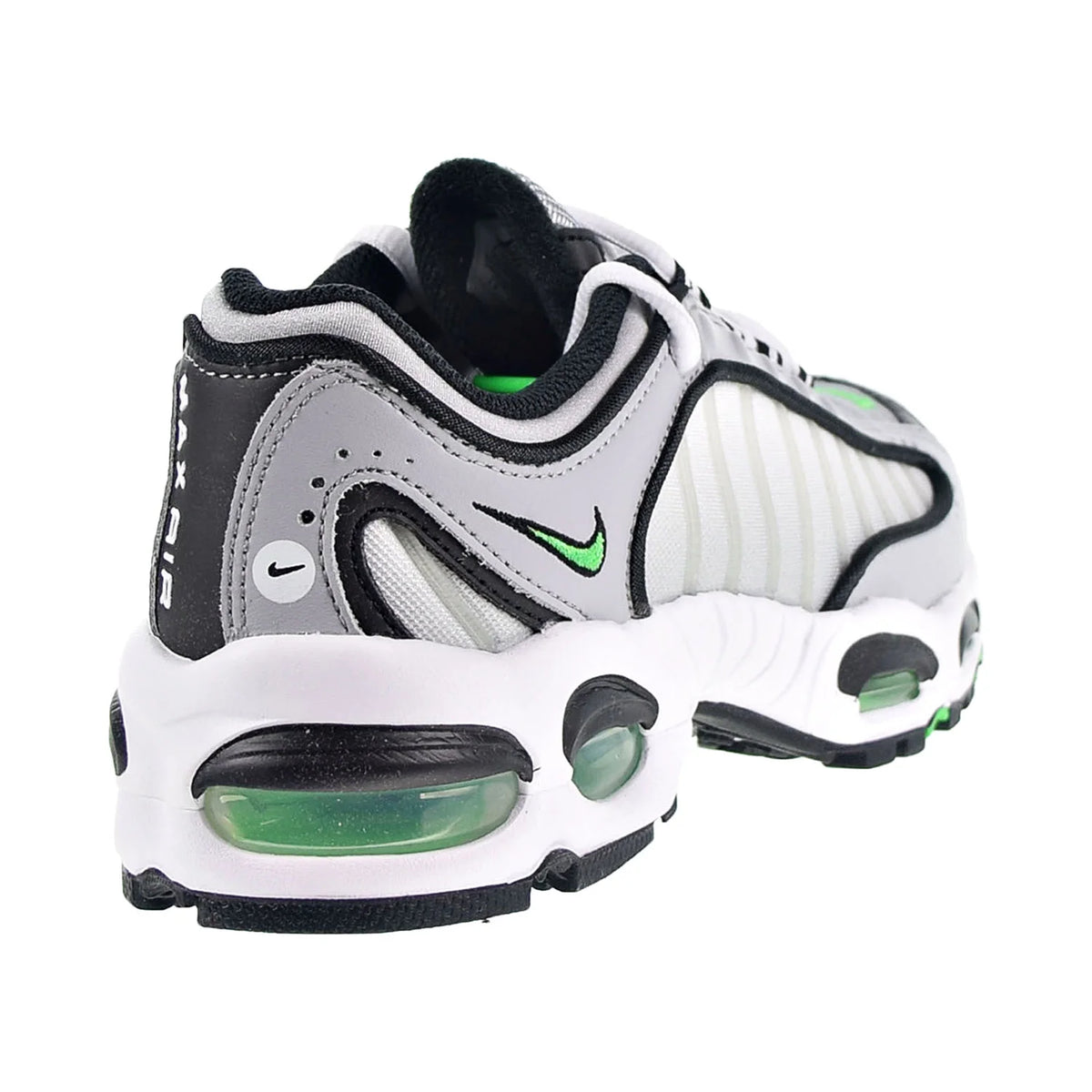Wolf Grey White Black Green Spark Big Kids' Shoes T281411