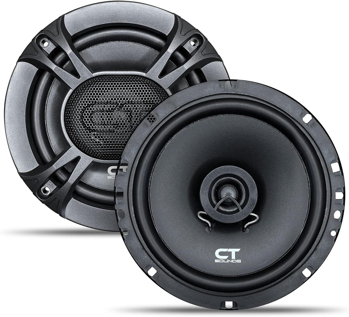 6.5 Inch Coaxial Car Speakers, Pair Pack of 2 V70571