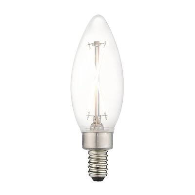 2.6 Watt B10 LED Dimmable Light Bulb Warm White E12 Candelabra Base U7464