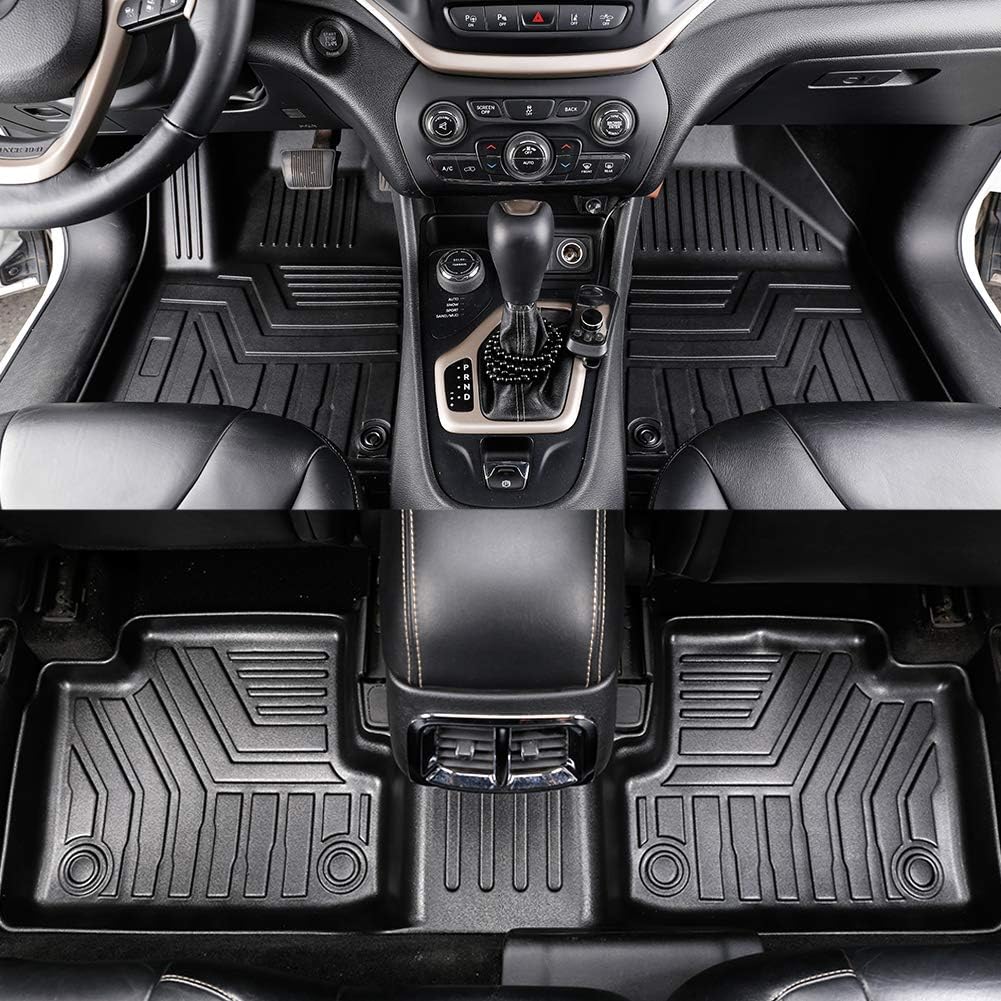 TPV 3D Car Floor Liners 1st & 2nd Row Full Set S723358