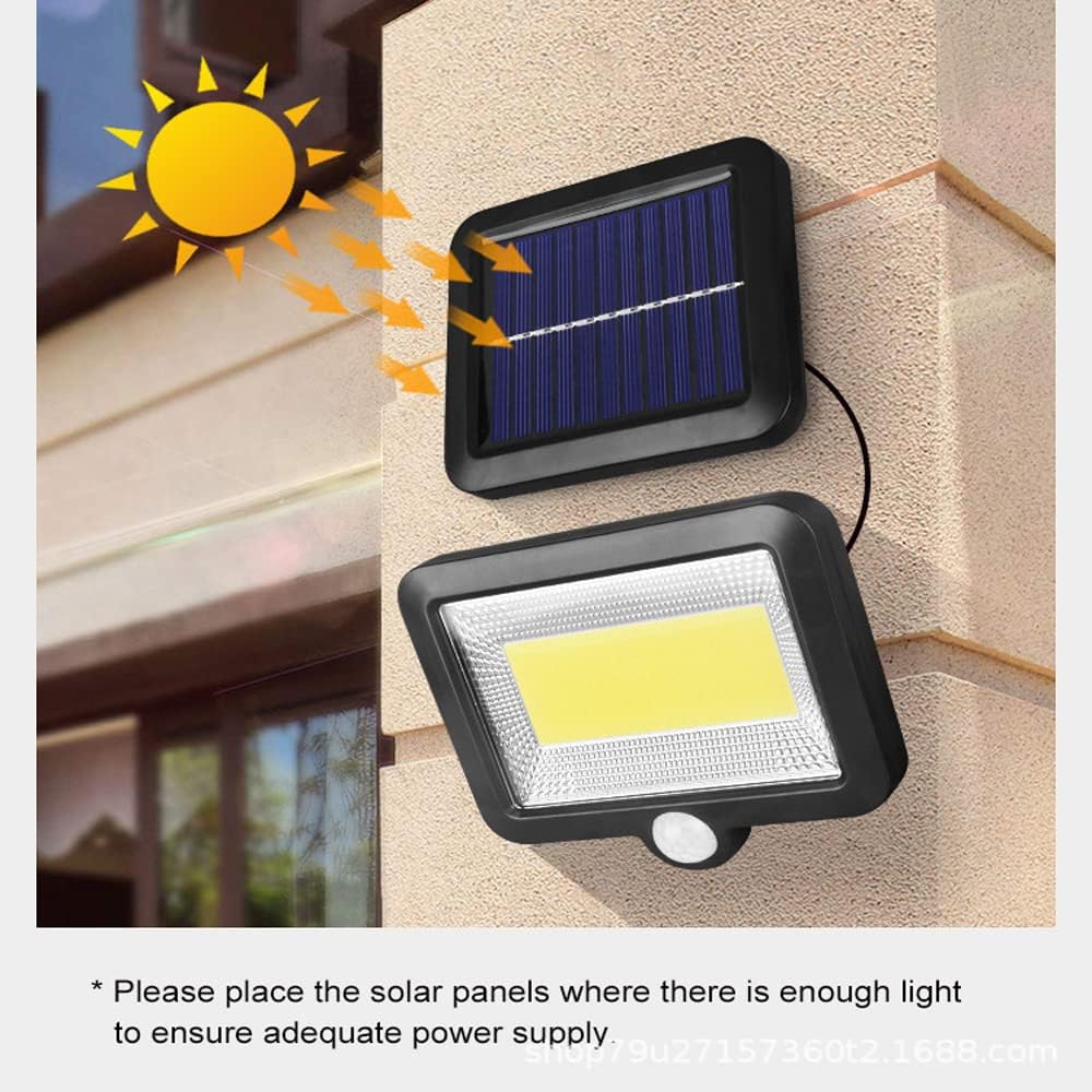Solar Outdoor Lights Motion Sensor IP65 Waterproof E7753