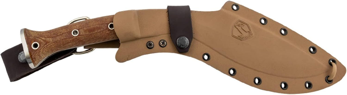 Kukri Knife with Micarta Handle and Sheath T351407