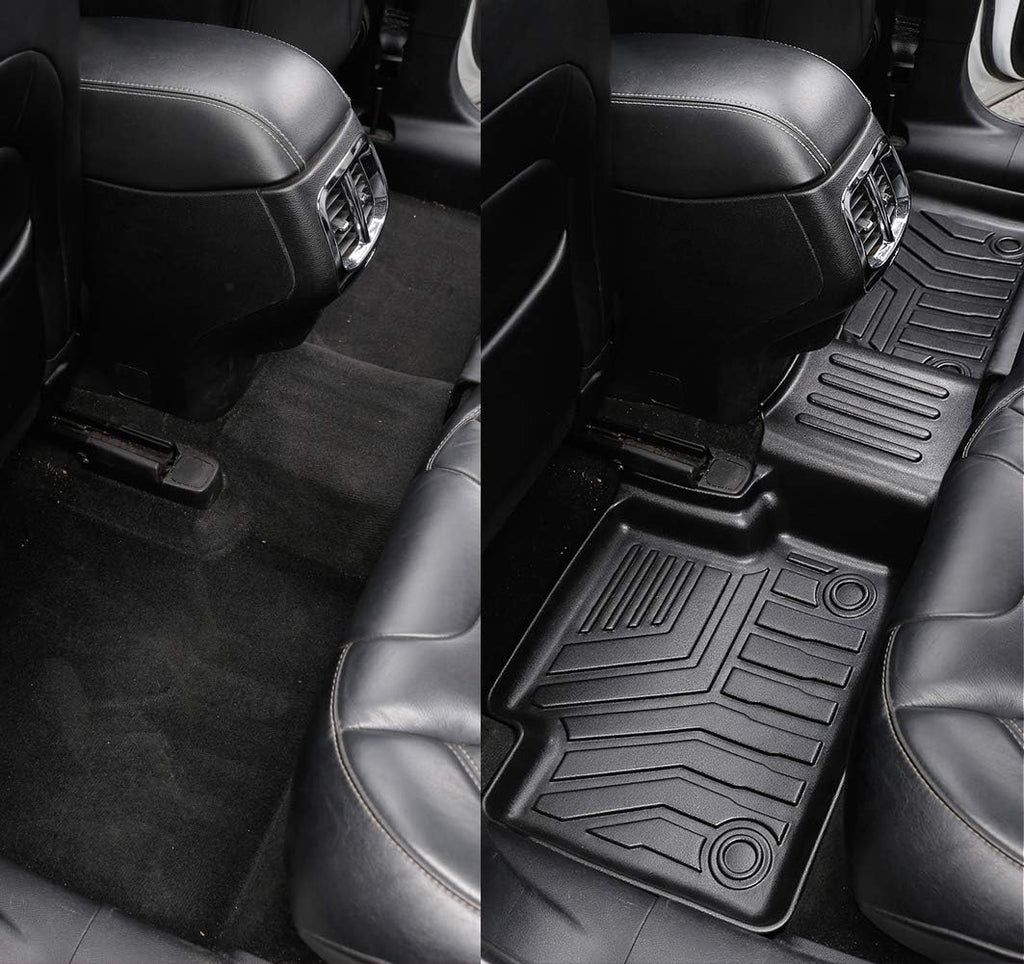 TPV 3D Car Floor Liners 1st & 2nd Row Full Set S723358