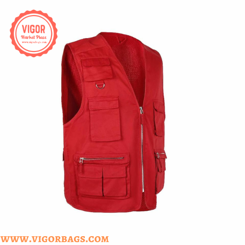 Multi Pockets Cargo Vest Jacket M945