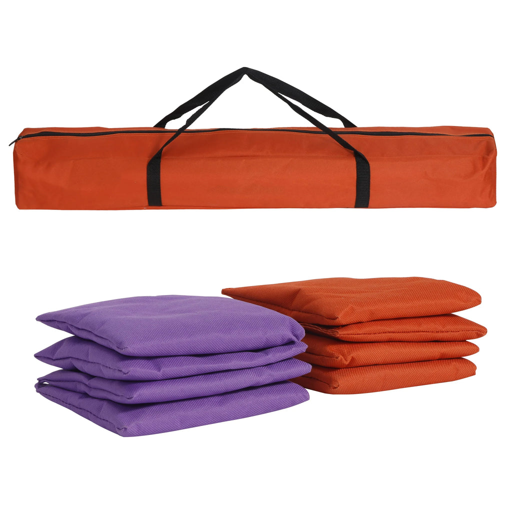 Portable PVC Cornhole Game Set with Case D75327