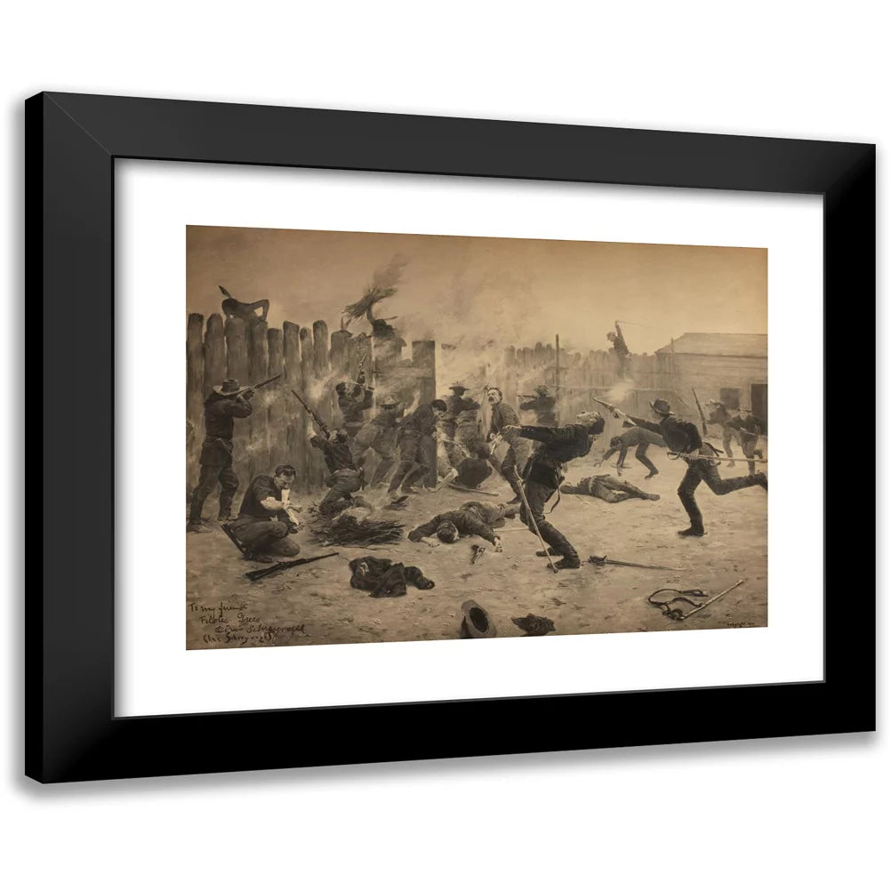 Black Framed Museum Art Print O67385