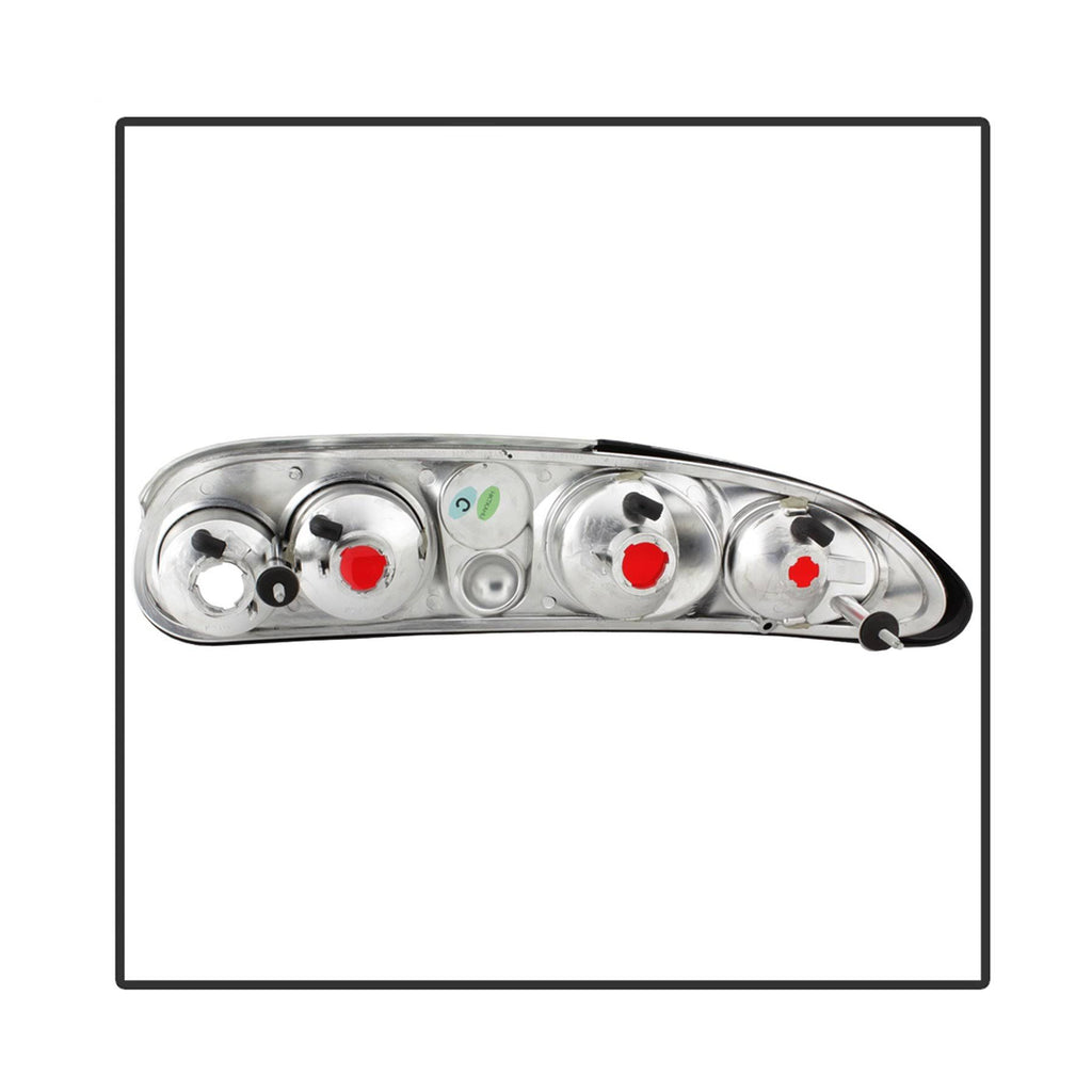 Euro Style Tail Lights Chrome I568