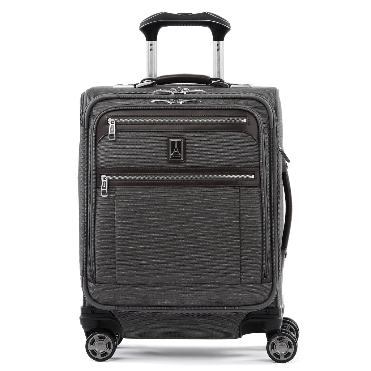 Vintage Grey Expandable Carry On Spinner Z685603
