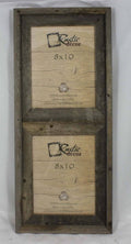 8x10 Rustic Reclaimed Wood Vertical Double Opening Frame S5678