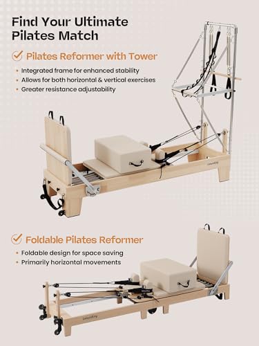 Oak Wood Pilates Reformer Machine H253139