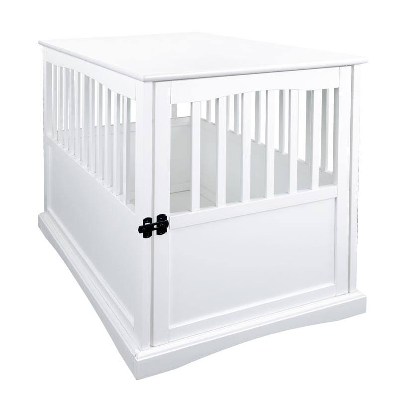 Walnut Pet Crate End Table T935