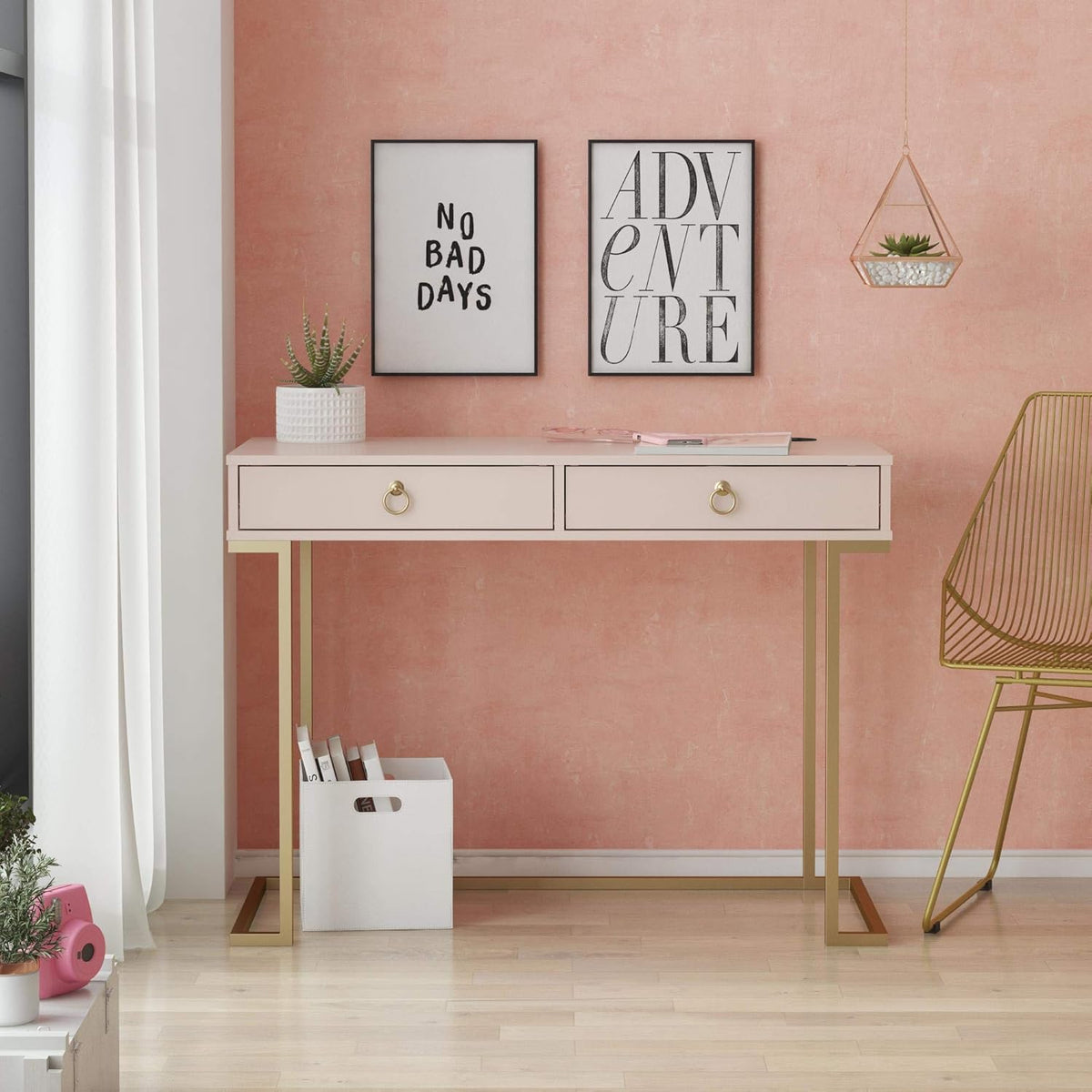 Emerald Green Writing Desk X40720