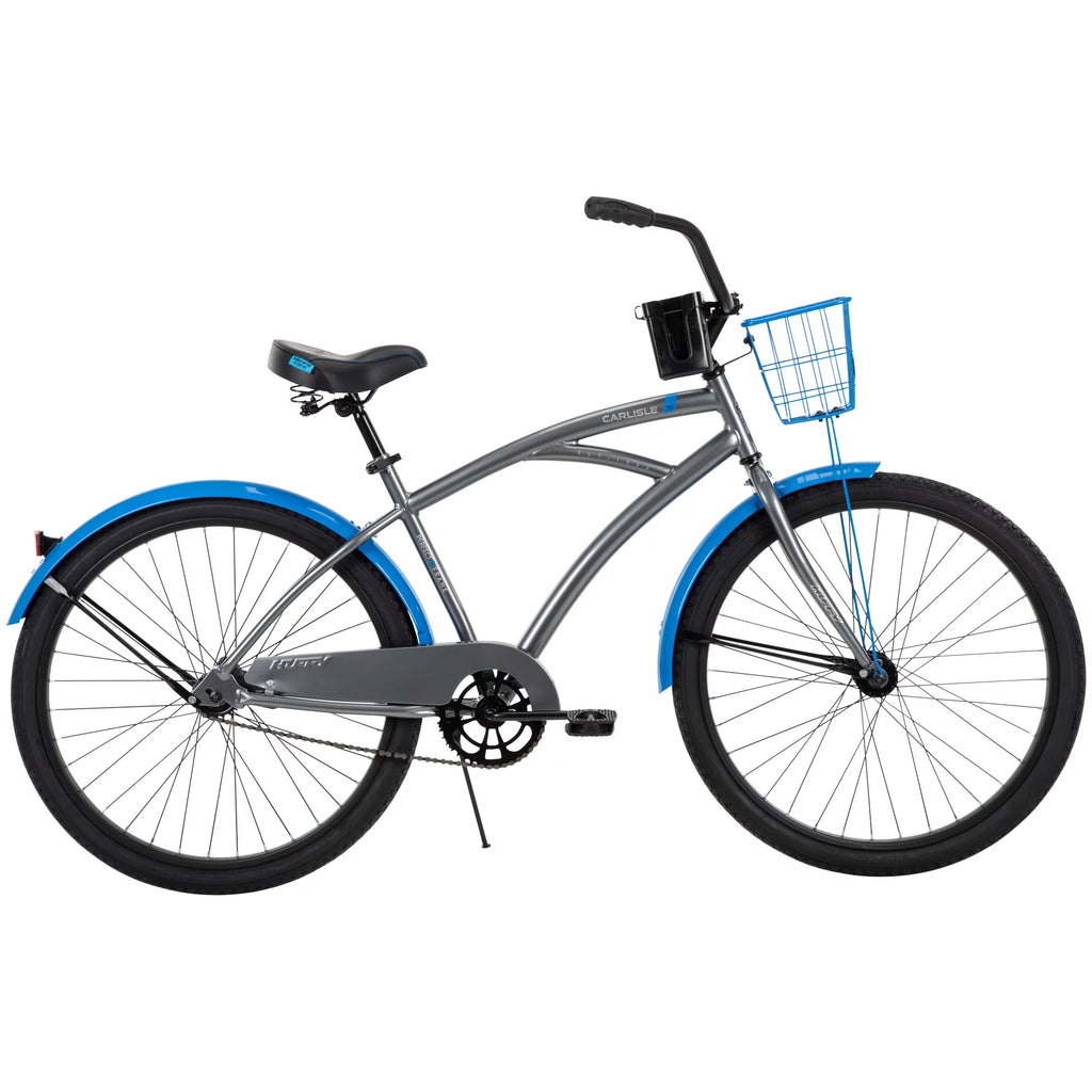 Gray and Blue 26-In. Cruiser Bicycle Z749807