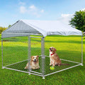 Heavy Duty Outdoor Dog Kennel with Waterproof Roof C301898