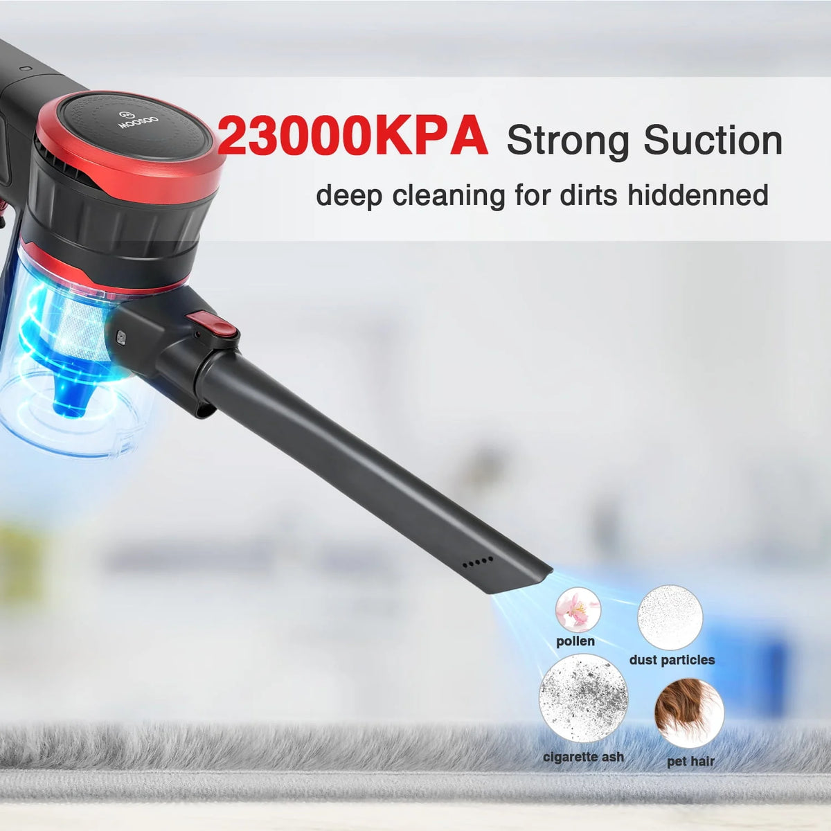 Cordless Stick Vacuum Cleaner 23Kpa I865