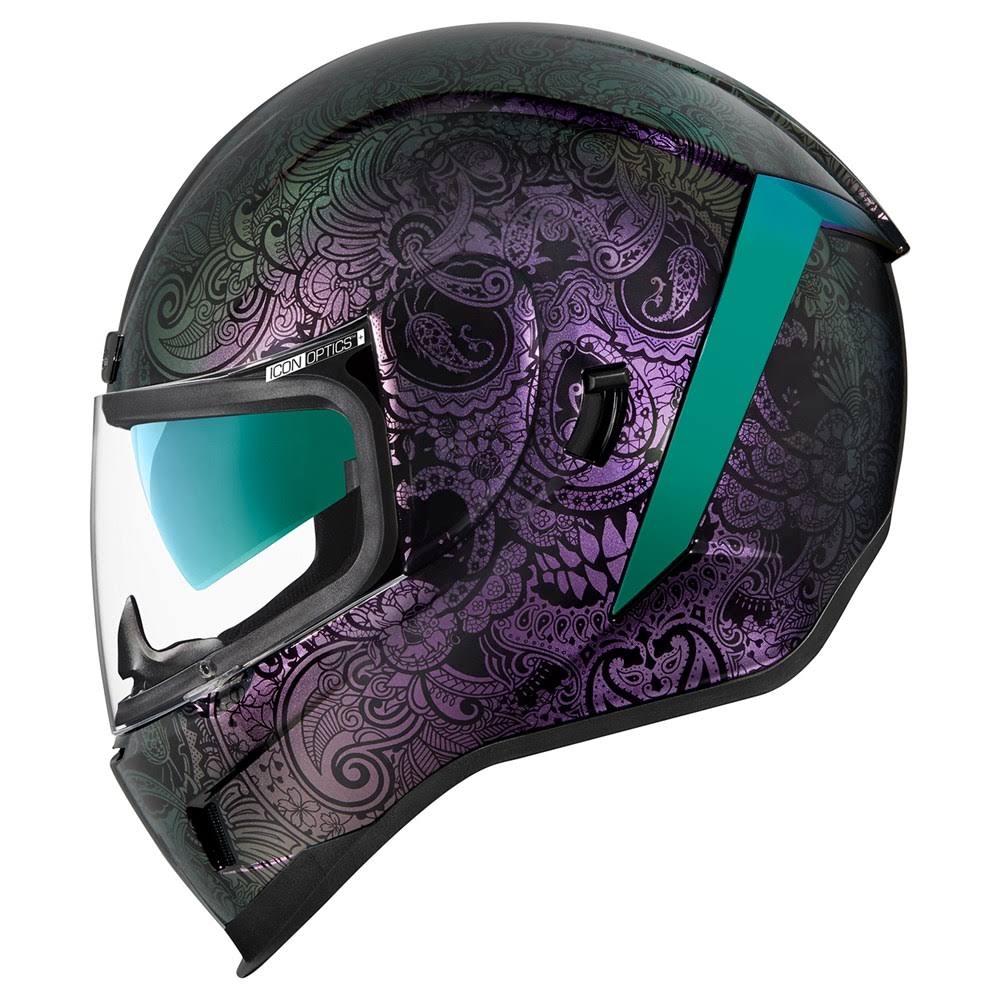 Purple Full Face Helmet T491