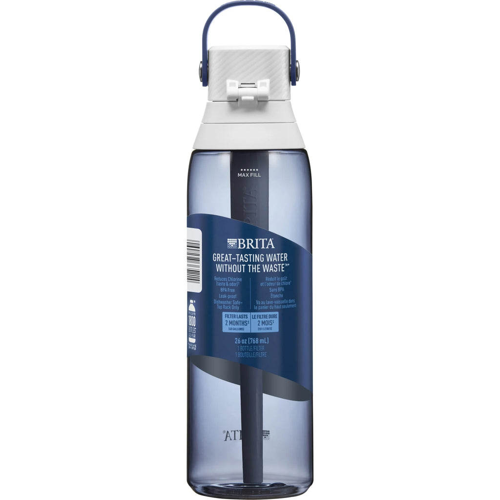 26oz Leak Proof Filtered Water Bottle with Straw G690