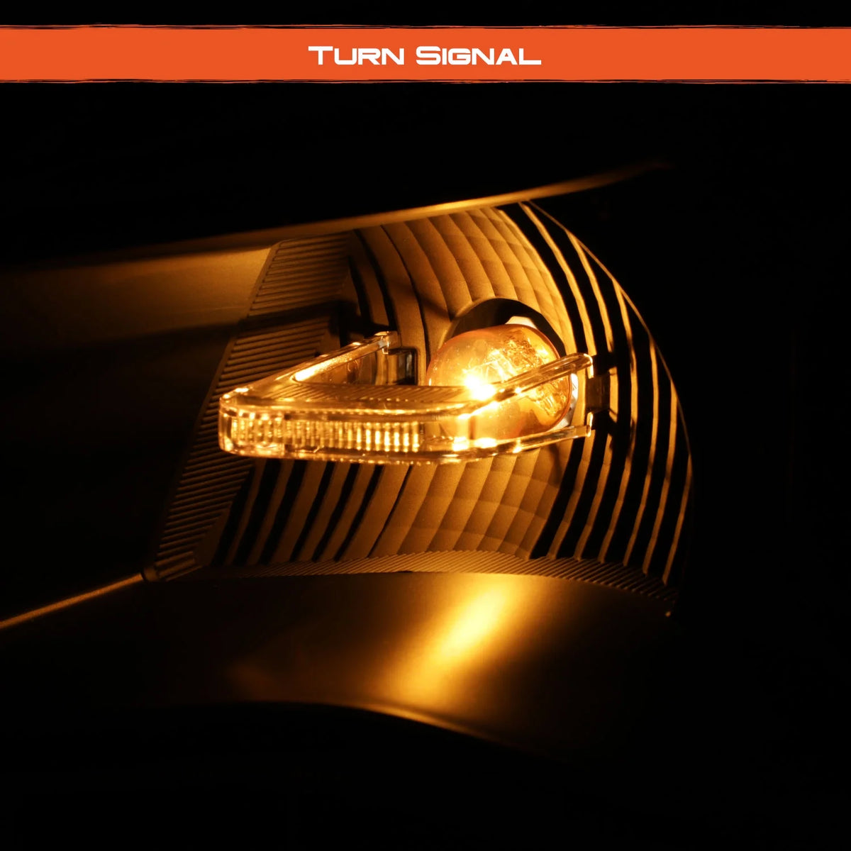 Projector Smoke Headlights with Tube Parking U3357