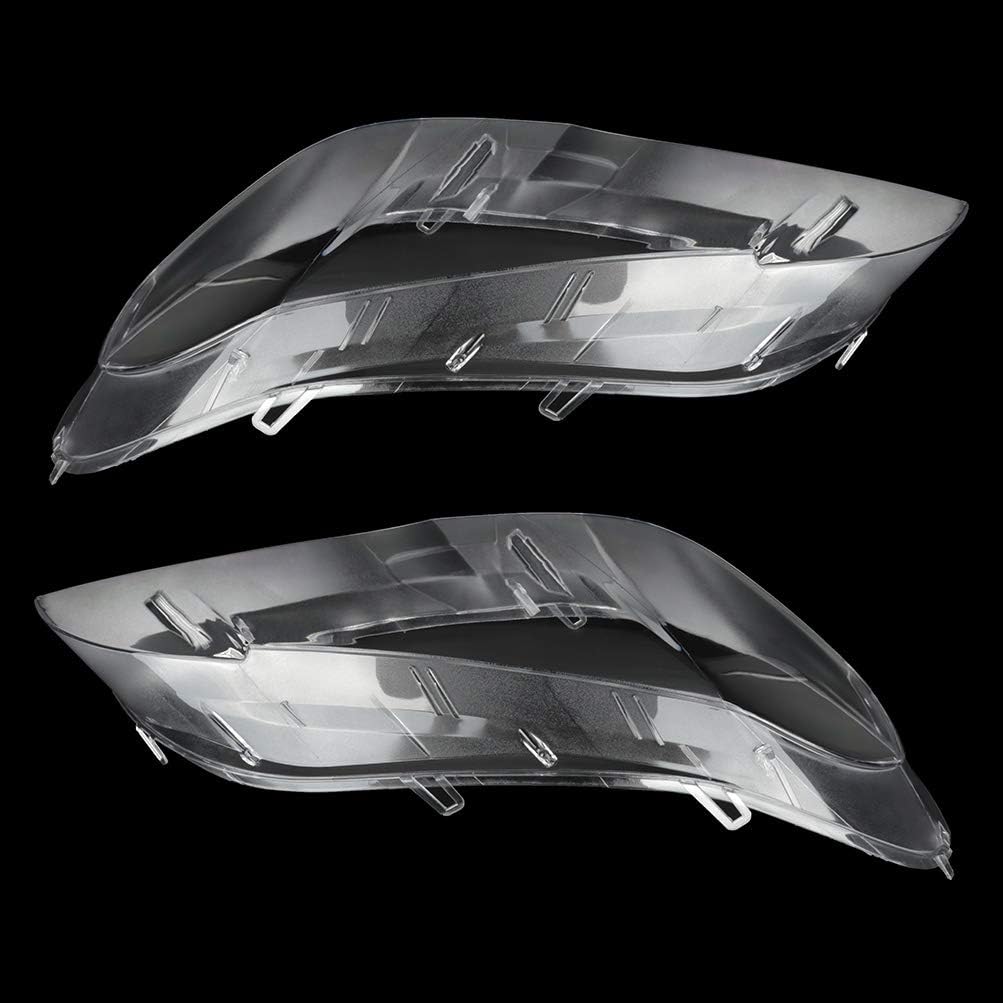 Left+Right Headlight Headlamp Clear Lens Shell Cover E519916