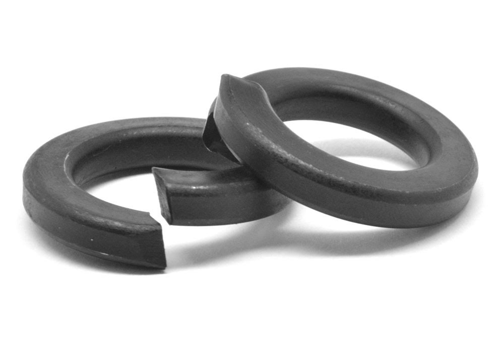 Grade 8 Regular Split Lockwasher Alloy Steel Black Oxide Pk 50 I1978