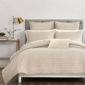 Beige Rice Stitch Quilt A2368