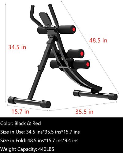 Foldable Abdominal Trainer W8110