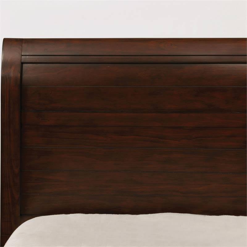 Brown Cherry Youth Full Bed H113321