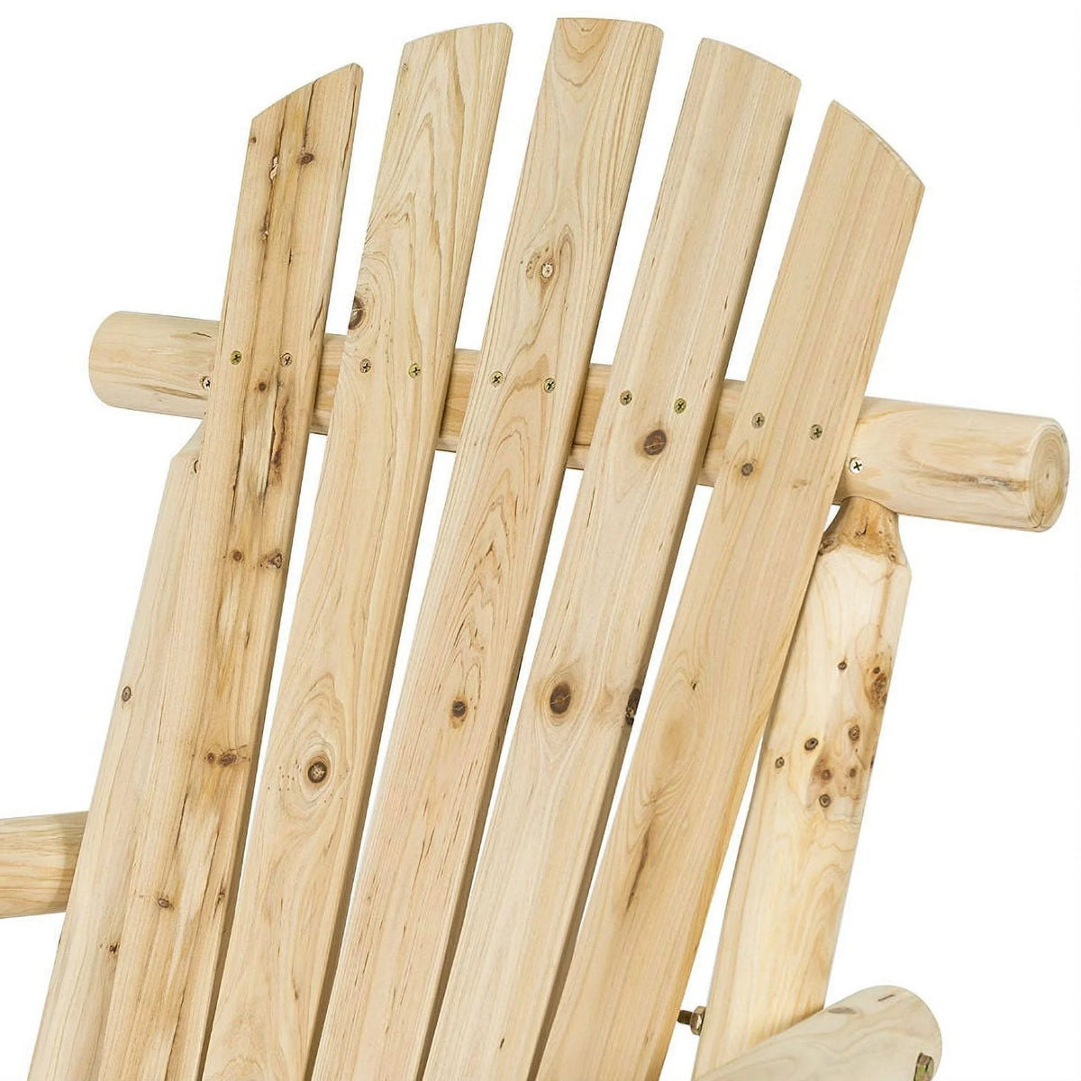 Wooden Log Rocking Chair V224469