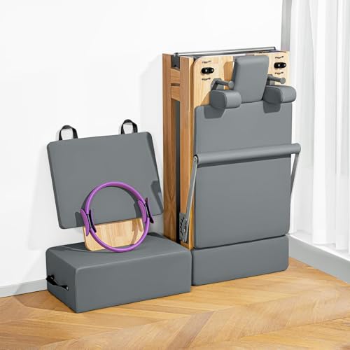 Oak Wood Pilates Reformer Machine H253139