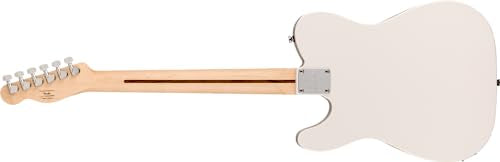 Arctic White Electric Guitar with Maple Fingerboard B7612
