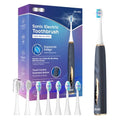 Rechargeable Electric Toothbrush with 8 Brush Heads, 5 Modes, Pressure Sensor E896603
