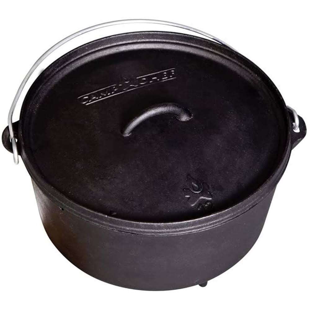 12 inch Cast Iron Deep Dutch Oven, 8 qt O446443