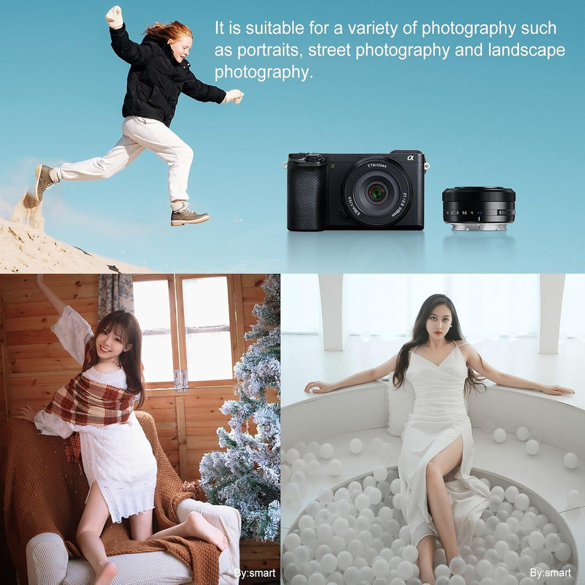 Black 27mm F2.8 APS-C Auto Focus Lens B784187