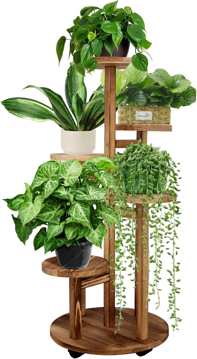 Brown 4 Tier & 5 Tier Plant Stand U246720