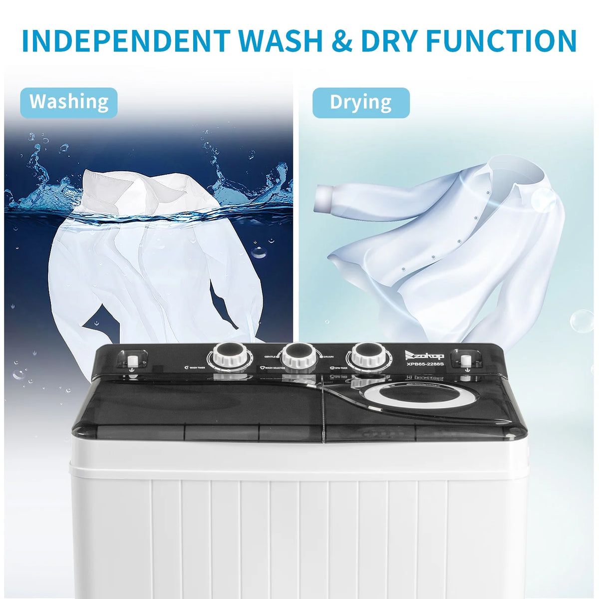 26Lbs Semi-automatic Twin Tub Washing Machine C9318