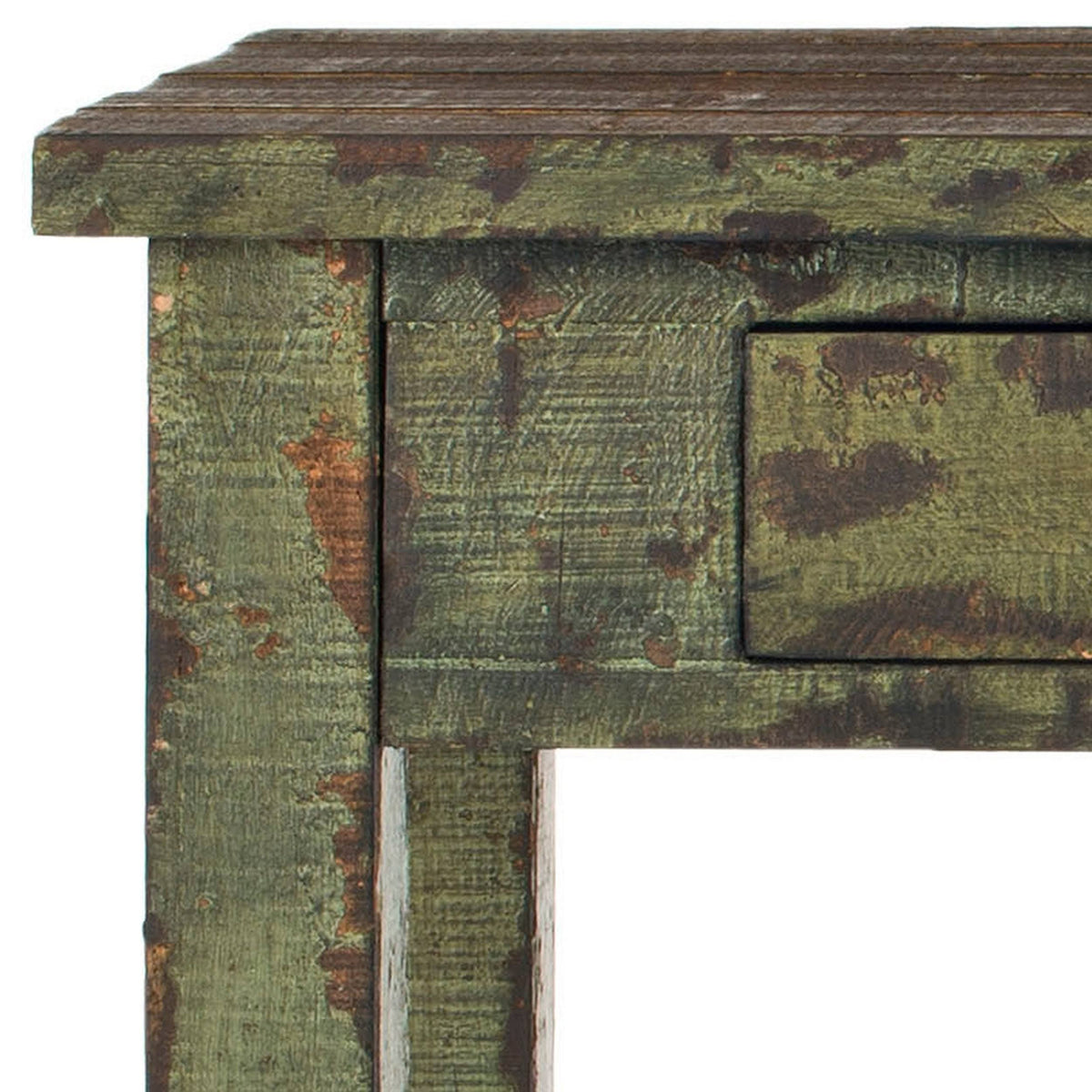 Antique Green Console U707701