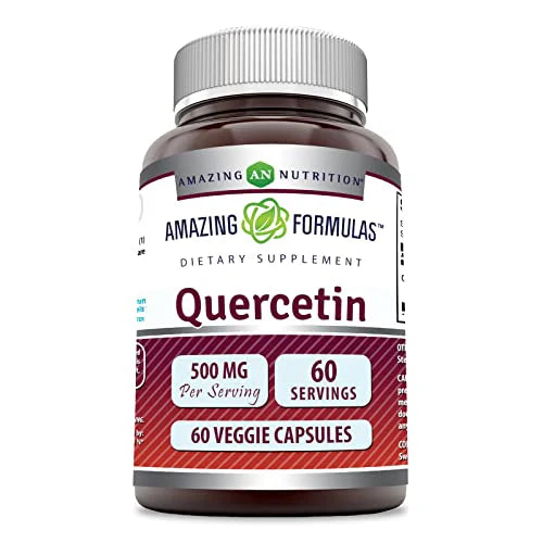 Quercetin 500mg Veggie Capsules 60 Count T521162