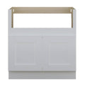White Double Door Base Cabinet L257