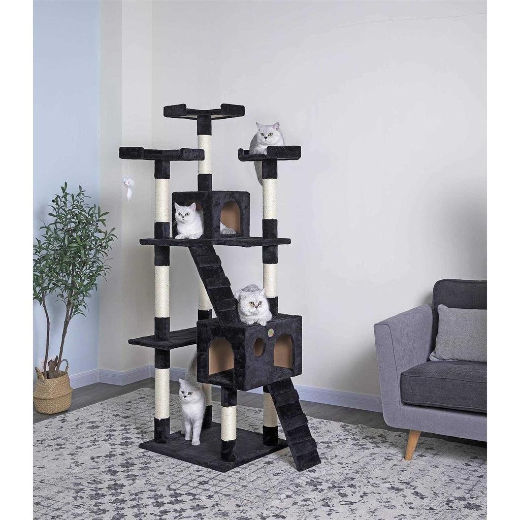 72 in. Cat Tree Condo Furniture L42039