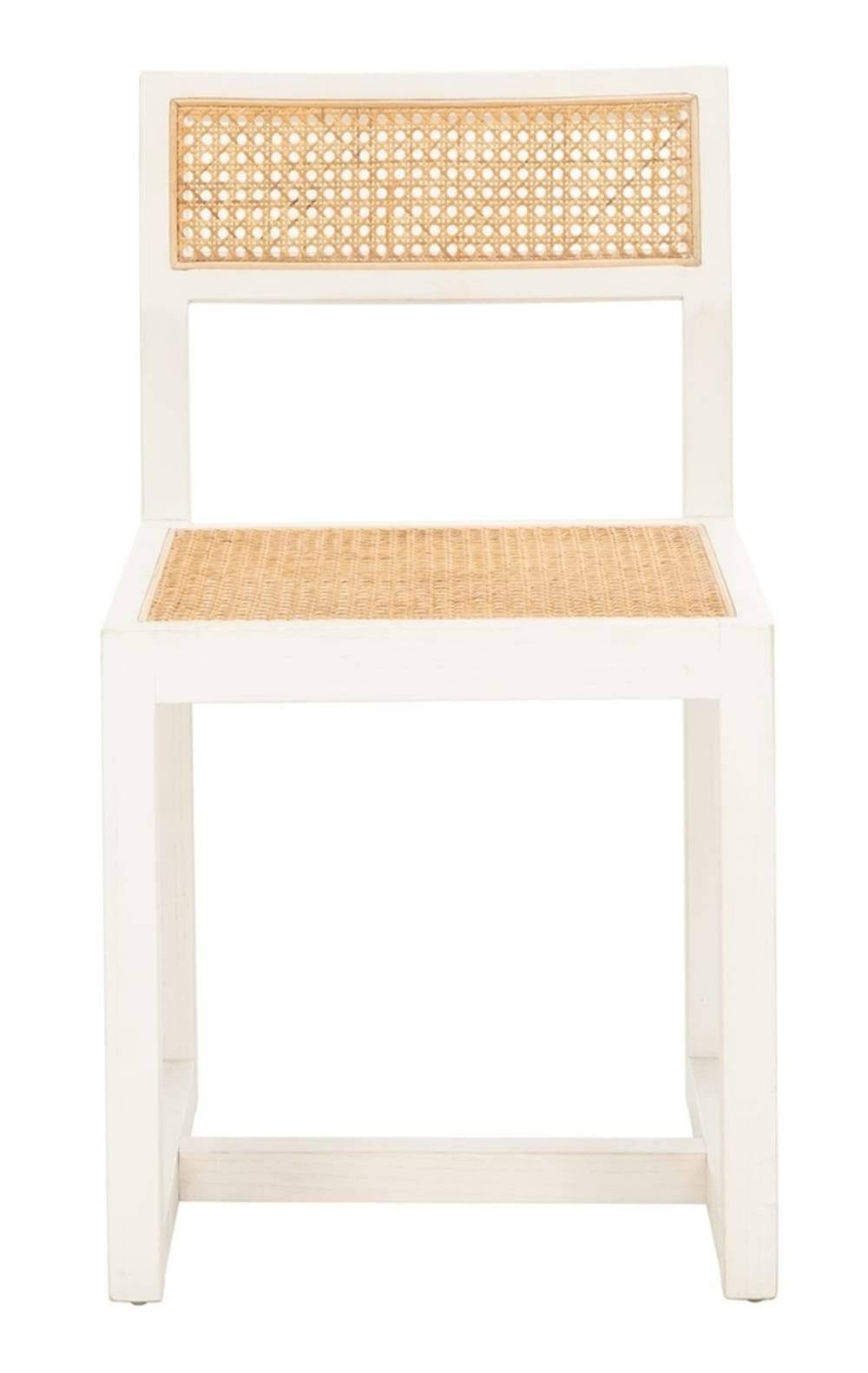Black/Natural Cane Dining Chair Q145658