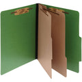 Dark Green 6-Part Classification Folder - 10 Pieces Z886981