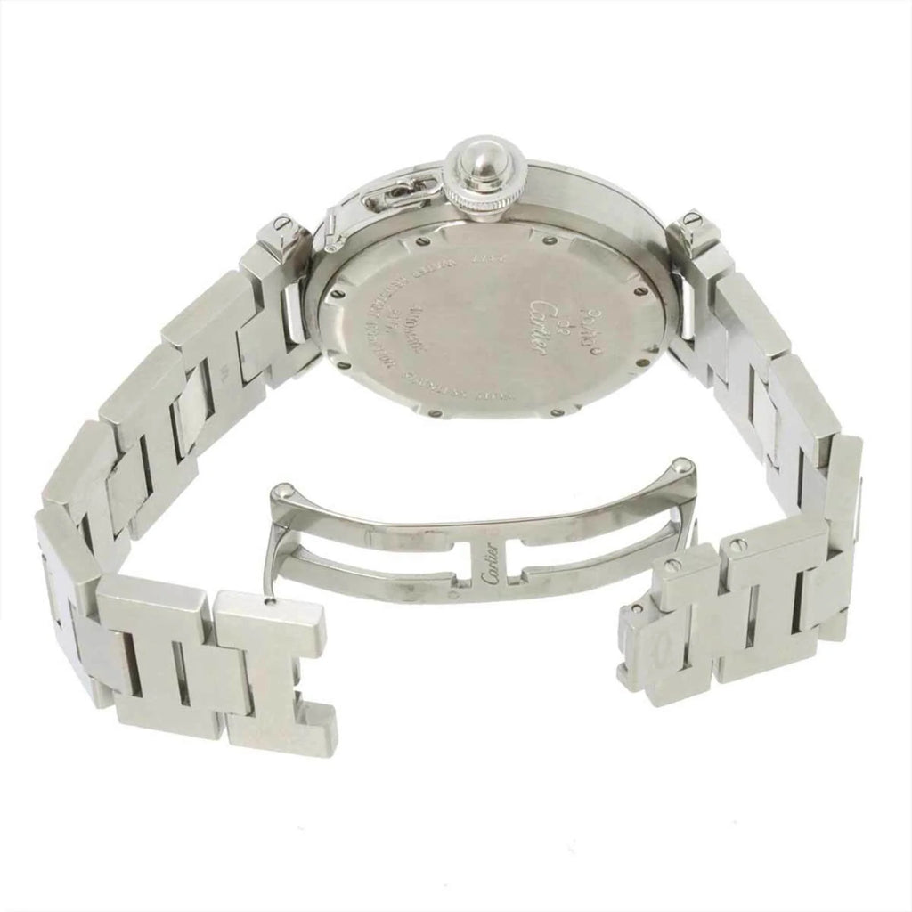 Pre-Owned Silver Dial Automatic GMT Watch B491382