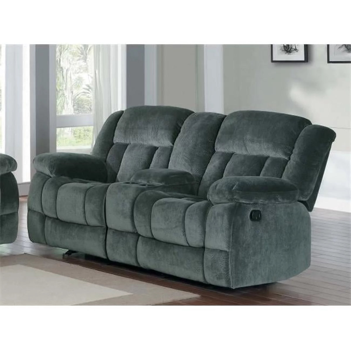 Double Reclining Love Seat in Chocolate X644
